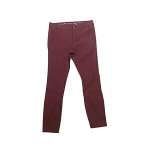 Toad&Co Women's Cropped Pants in Deep Red
